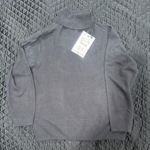 Zara Black Turtleneck Sweater